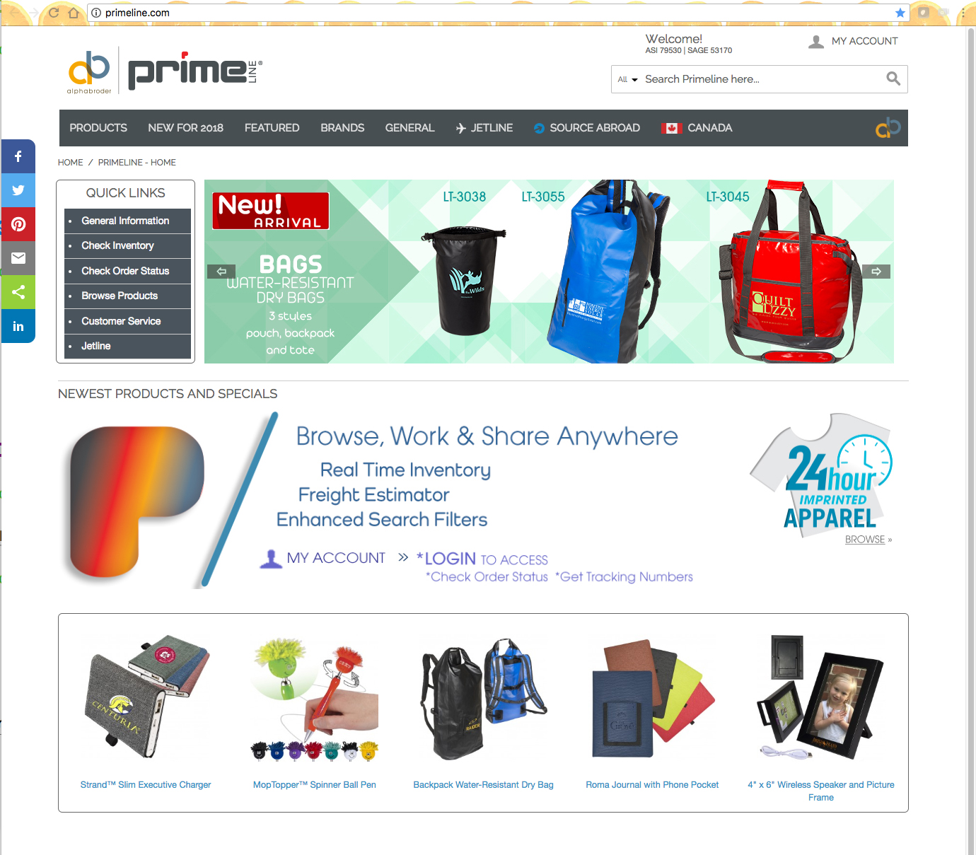 Prime Line Launches New Site That Includes All Jetline