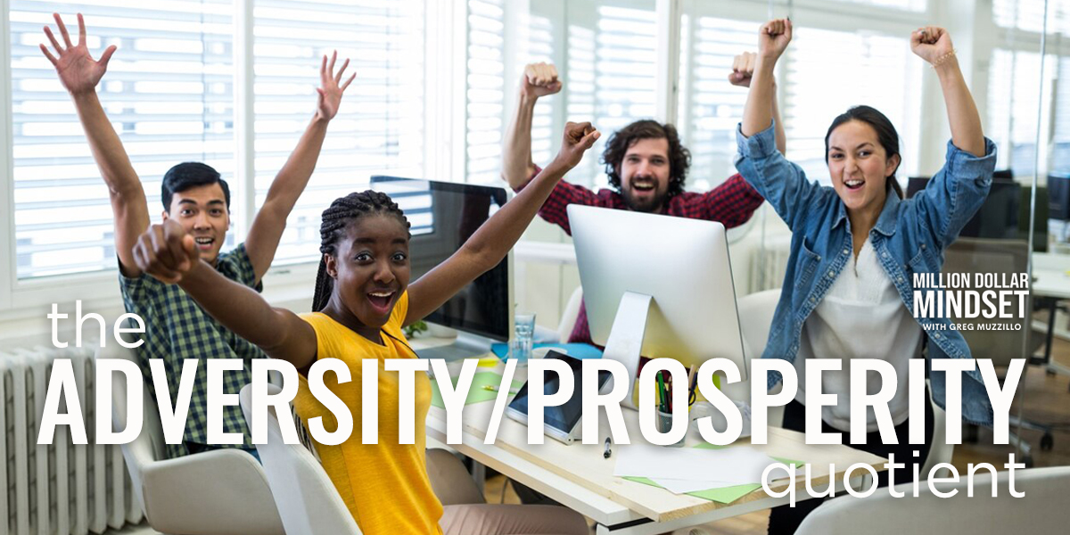 The Adversity Prosperity Quotient Print Promo Marketing