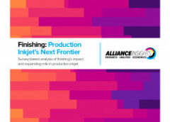 New Research: Production Inkjet’s Next Bottleneck Is Finishing