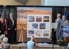 Route 66: Celebrating with Stamps